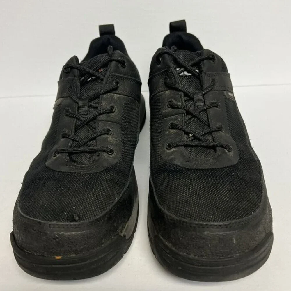 Bogs Mens Shale Low Composite Toe Sneakers Black Size 10 M